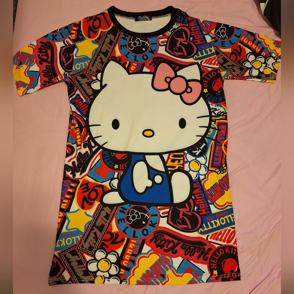 Hello Kitty Oversized T-shirt Dress